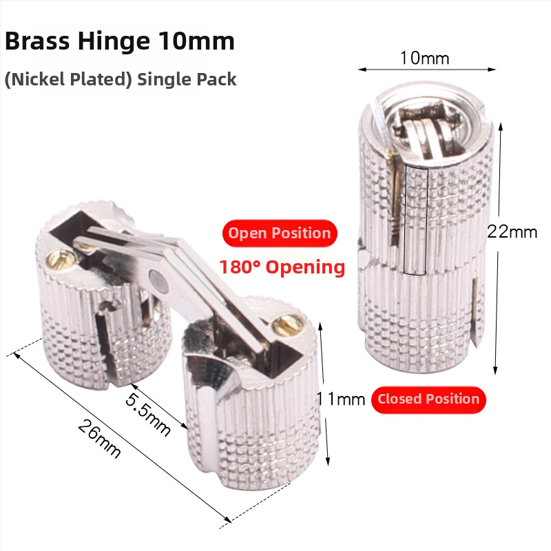 Golden Tripod latonas paslėptas vyris elektros dėžei – paslėpta spintelės durų sistema, tylus atidarymas vienos rankos valdymu, nikeliuotas paviršius