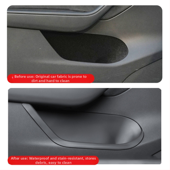 Tesla Model Y/3 prietaisų skydelio saugyklos dėžutė — Plastikas, Vandeniui atspari, Slėgiui atspari, Su rankena