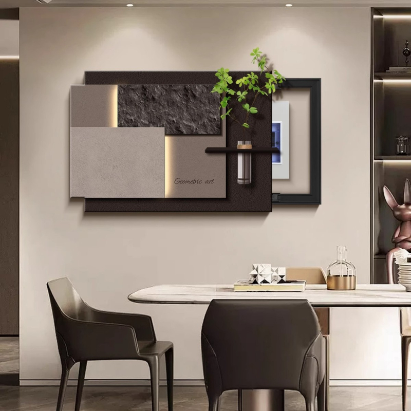 Matavimo dėžutės dekoratyvinis paveikslas, įrėminimas aliuminio lydinio rėmu, Inkjet spausdinimas ant kristalinio branduolio, viduramžių stilius