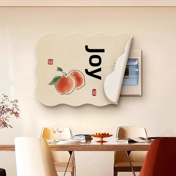 Dekoratyvinis paveikslas skaitiklio dėžutėje — magnetinis tvirtinimas, be gręžimo, be rėmo, gėlių motyvas, odinės dažų pagrindas