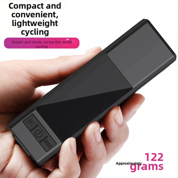 Be laidų dviračio šviesa su Type-C įkrovimu, dviračio skaitiklis ir ragų šviesa — daugiafunkcinis kalnų dviračio priedas