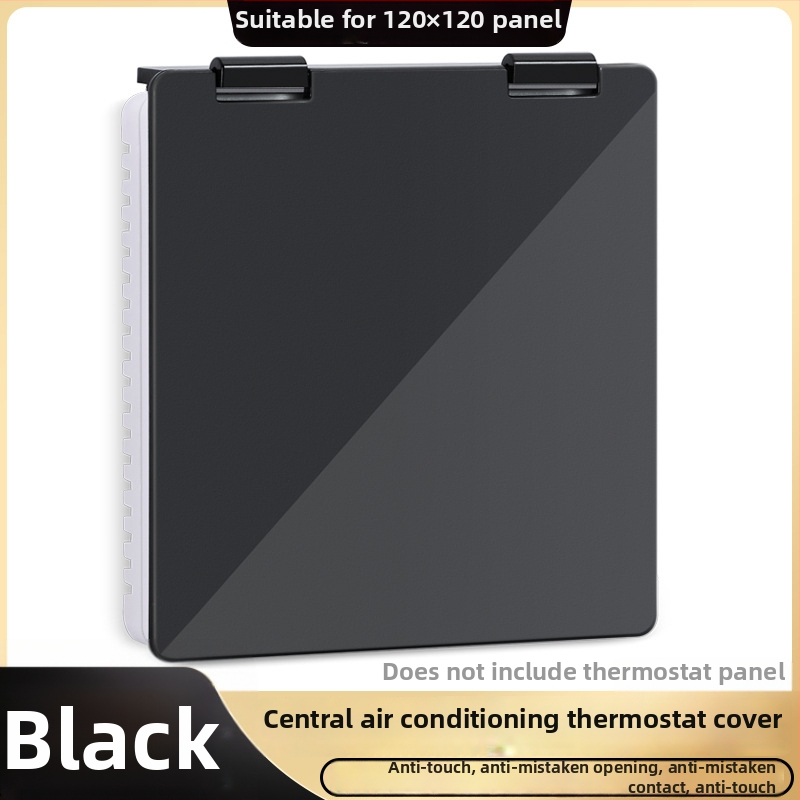 Centrinio oro kondicionieriaus šešėlinio panelio apsauginis gaubtas, skirtas jungiklio dėžei ir termostatui — apsauga nuo netyčinio prisilietimo, atsparus purslams vonioje
