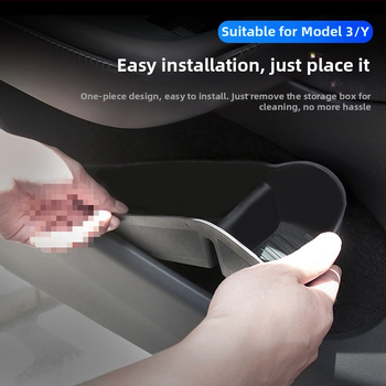 Tesla Model Y durų rankenos saugojimo dėžutė (6 vietos) – skirta keturioms durims, plastikinė, atspari vandeniui, atspari spaudimui