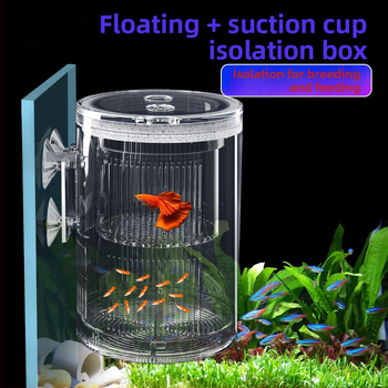 Plūduriuojanti akrilinė inkubavimo dėžutė reprodukcijos izoliacijai