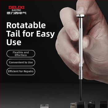 Delixi electric atsuktuvų rinkinys laikrodžiams, akinėms ir mobiliems telefonams – CR-V plienas, be izoliacijos