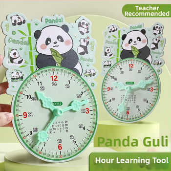 Švietėjiškas laikrodžio modelis laikui įsisavinti – kartonas/plastikas, skirtas 7–14 metų vaikams; pakuotė tinkliname maiše; skatina intelektinę plėtrą, praktinį mokymą ir interaktyvią žaidą.