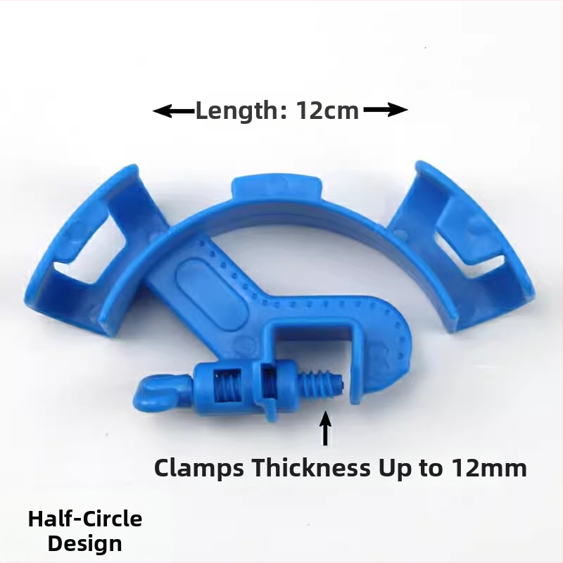 Akrilo laikiklis įleidimo/išleidimo vamzdžiams akvariumui – maitinimo vamzdelio klipas, Mu Fan, akvariumo įranga