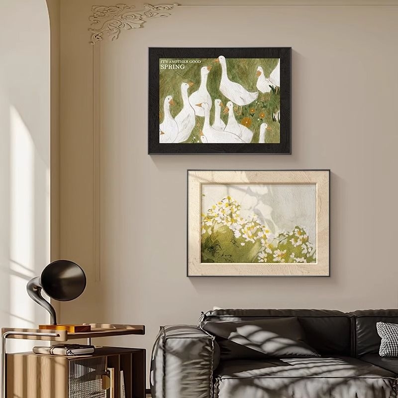 Nordinio stiliaus dekoratyvinis paveikslas elektros skaitiklio dėžei, rėminamas, kabinamas, inkjet spausdinimas ant PS rėmo su kristaliniu filmu, vienas rėmų pora, tinkamas skaitiklio erdvei