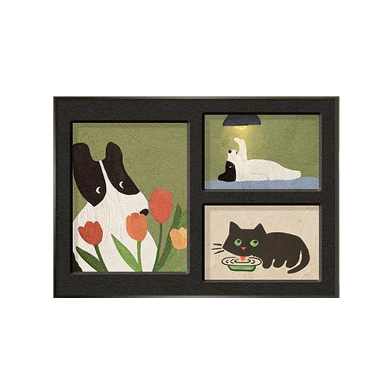 Nordinio stiliaus dekoratyvinis paveikslas elektros skaitiklio dėžei, rėminamas, kabinamas, inkjet spausdinimas ant PS rėmo su kristaliniu filmu, vienas rėmų pora, tinkamas skaitiklio erdvei