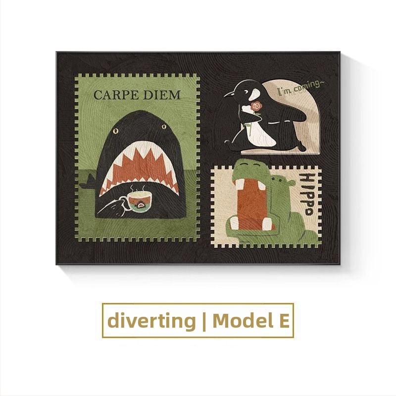 Nordinio stiliaus dekoratyvinis paveikslas elektros skaitiklio dėžei, rėminamas, kabinamas, inkjet spausdinimas ant PS rėmo su kristaliniu filmu, vienas rėmų pora, tinkamas skaitiklio erdvei