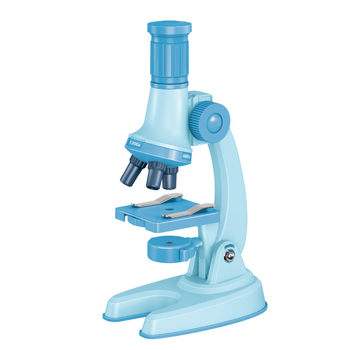 Παιδικό μικροσκόπιο 1200x μεγέθυνση – σετ βιολογικών πειραμάτων για μαθητές 7–14 ετών, πλαστικό, μη ηλεκτρικό, DIY φιλικό