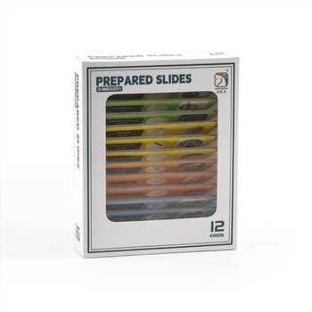 Σετ πλαστικών βιολογικών παρασκευασμάτων για εκπαίδευση μικροσκοπίου, DIY, 12 κουτιά, για ηλικίες 7–14 ετών