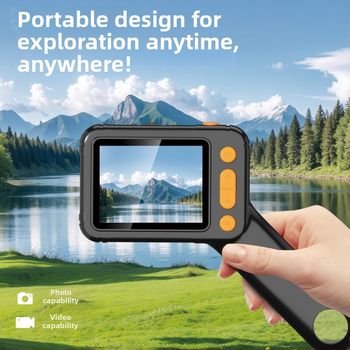 2,8-tolline HD digitaalne mikroskoop, kaasaskantav tööstuslik suurendusklaas, sobib ehete, PCB-de ja naha jaoks