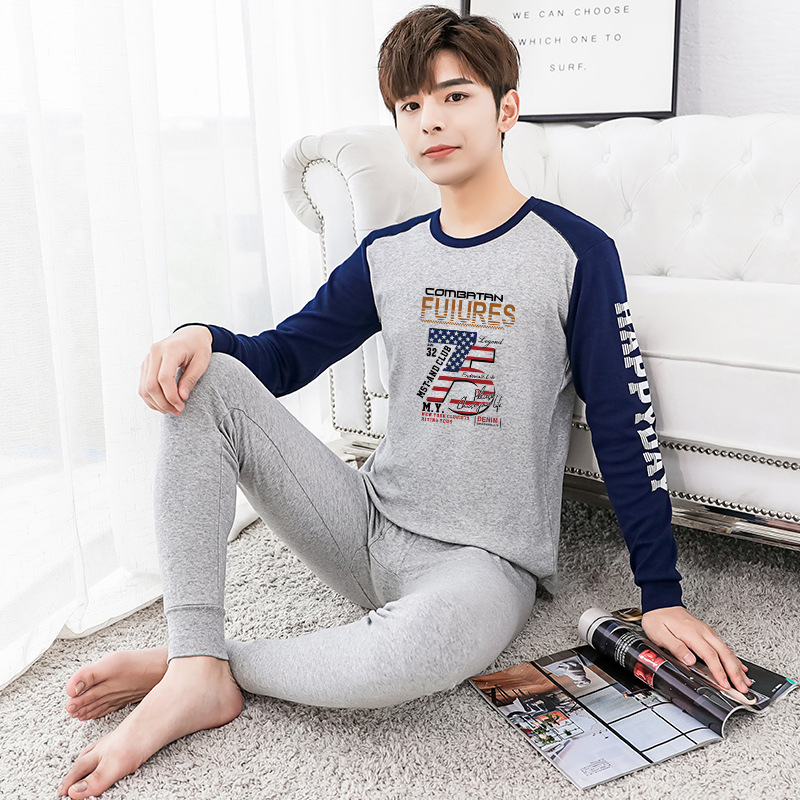 Комплект термобельо за юноши – изцяло памук, дишащ, антибактериален, топъл, еднослоен, умерено тегло