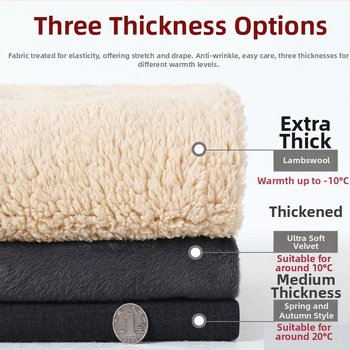 Pánske casual nohavice, elastický pás, zips, flísová výstelka pre teplo, polyesterová zmes, rovný strih