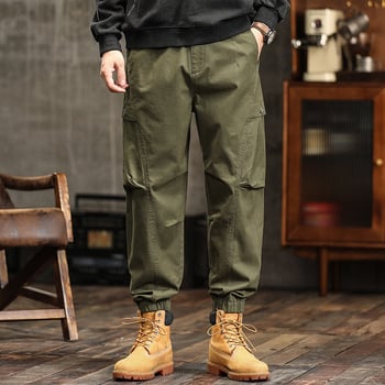 Pantaloni casual de lucru, croială lejeră, căptuți cu catifea, talie medie, amestec din bumbac (97% bumbac, 3% spandex)