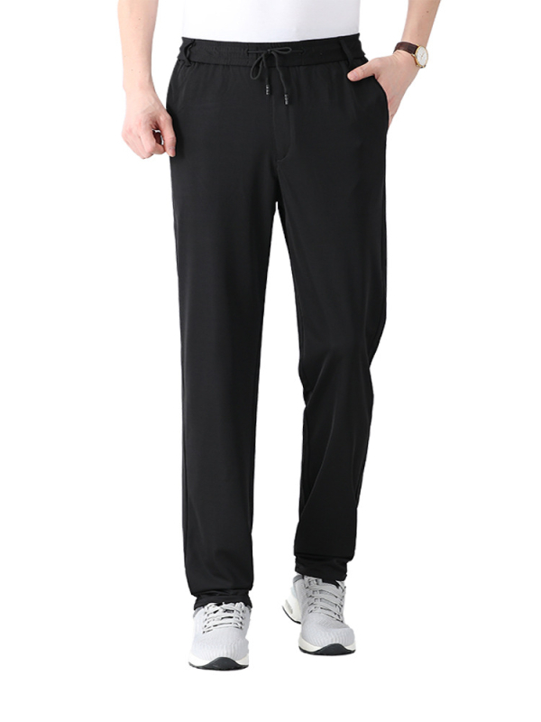 Jane Xidun férfiaknak készült sportos hétköznapi nadrágok, jégselyem gyorsan száradó hálós anyag, magas derék, laza szabás, lélegző poliészter 95%