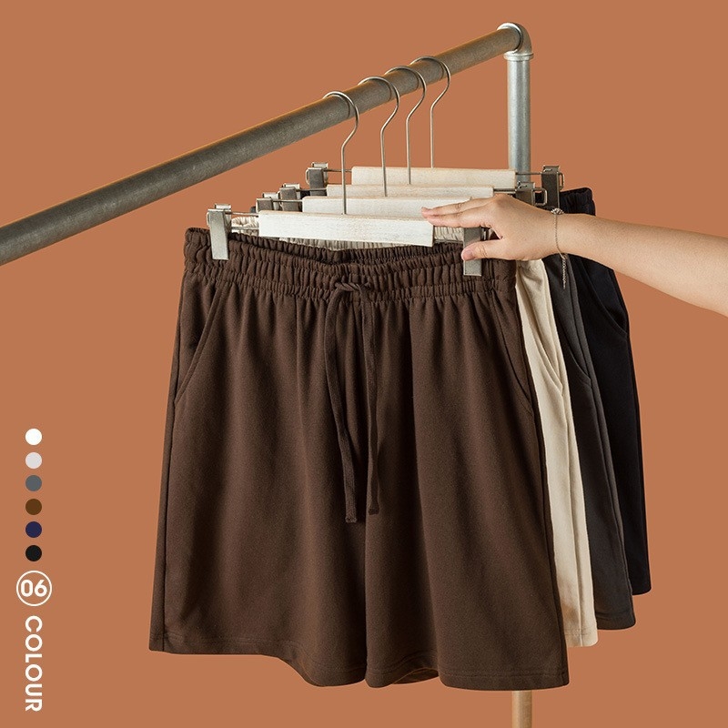 Unisex šorcevi od pamuka, 300 g, prozračni, labav kroj, ljetni sportski casual BYB5111