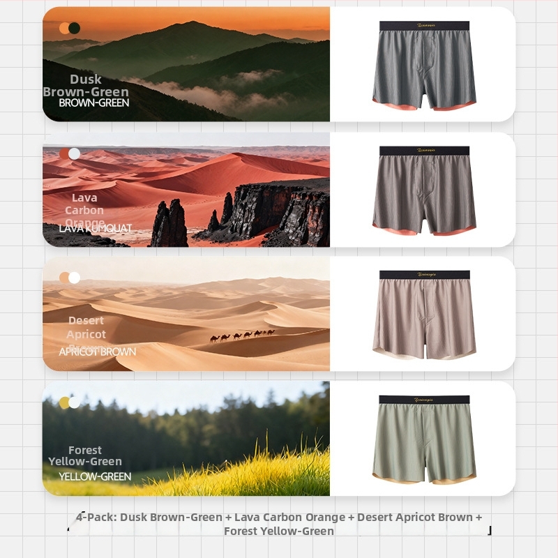 Vyriniai apatiniai iš nailono, vidutinio juosmens, raštas dryžiai/plaidiniai, megzti