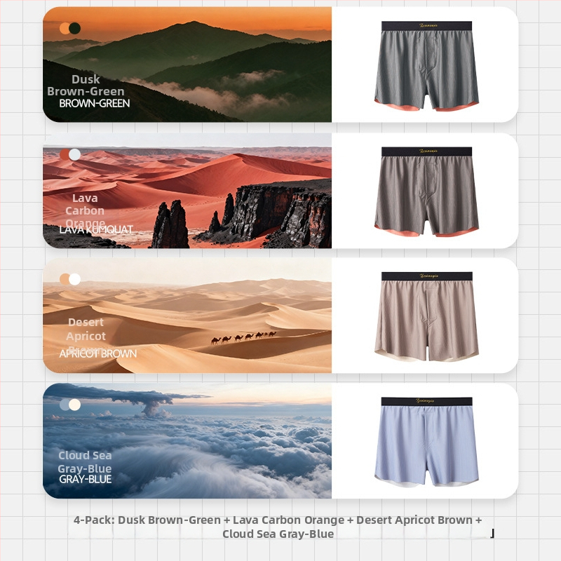 Vyriniai apatiniai iš nailono, vidutinio juosmens, raštas dryžiai/plaidiniai, megzti