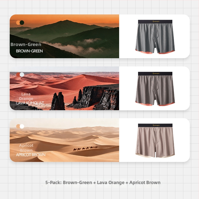 Vyriniai apatiniai iš nailono, vidutinio juosmens, raštas dryžiai/plaidiniai, megzti