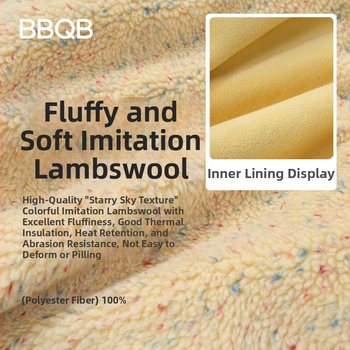 Detské zimné sako so stojacim golierom, zipsom, hrubé tkaniny, karikatúrny vzor