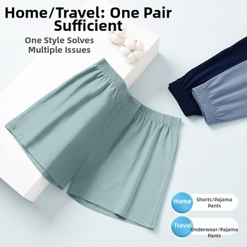 Meeste puuvillased bokserid, vaba lõige, keskmine talje, kootud kangas, 90–95% puuvill.