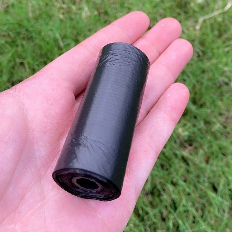 Suņu un kaķu izkārnījumu maisiņi, nepārtraukta ruļļa iepakojums, parastā biezums