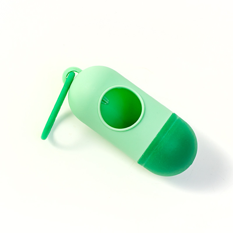 Suņu un kaķu izkārnījumu maisiņi, nepārtraukta ruļļa iepakojums, parastā biezums