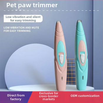 Elektrinis kirpėjas gyvūnams šunims ir katėms — ABS korpusas; peiliai iš nerūdijančio plieno su keraminiu dengimu; tinka šunims ir katėms