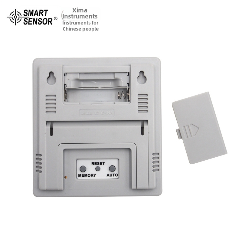 AS807 Termometras ir higrometras vidiniam ir išoriniam naudojimui – namai, biuras ir šiltnamis, No.7 baterija, SmartSensor/Hima