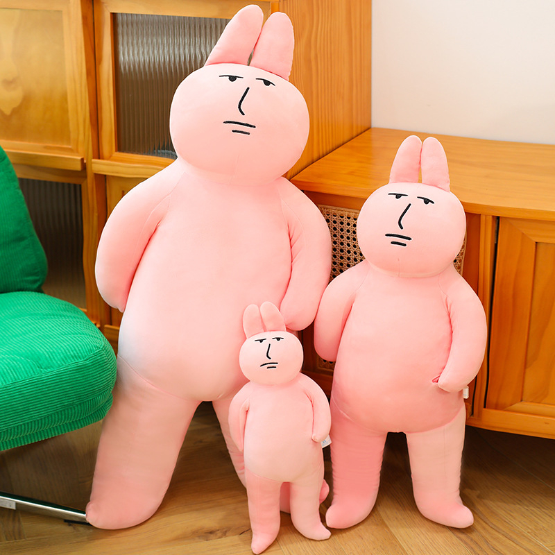 Plišani zeko‑jastuk lutka, PP pamuk punilo, unisex, 14+ godina