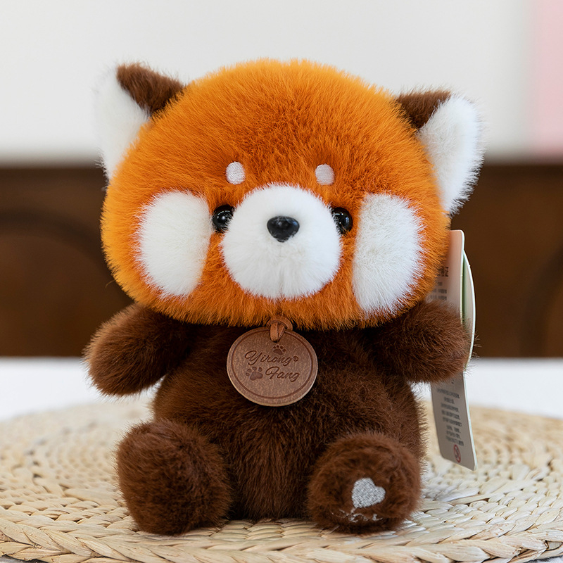 Plišane životinje – kratki pliš, PP pamuk punjenje; set s elefantom, lisicom, kapivarom i pingvinom; za 14+; unisex