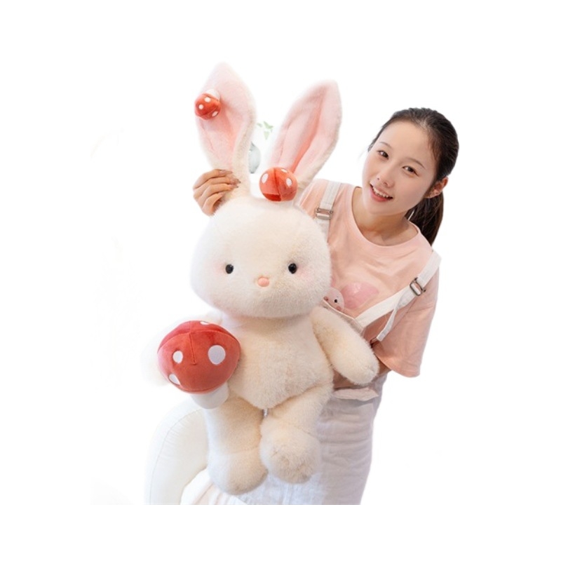 Plišani zeko - kratki pliš, PP pamuk punilo, za uzrast 14+