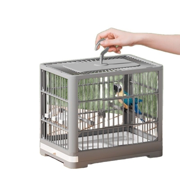 Plastikinis paukščių narvas, neimportuotas, (be licencijuotų privačių ženklų)