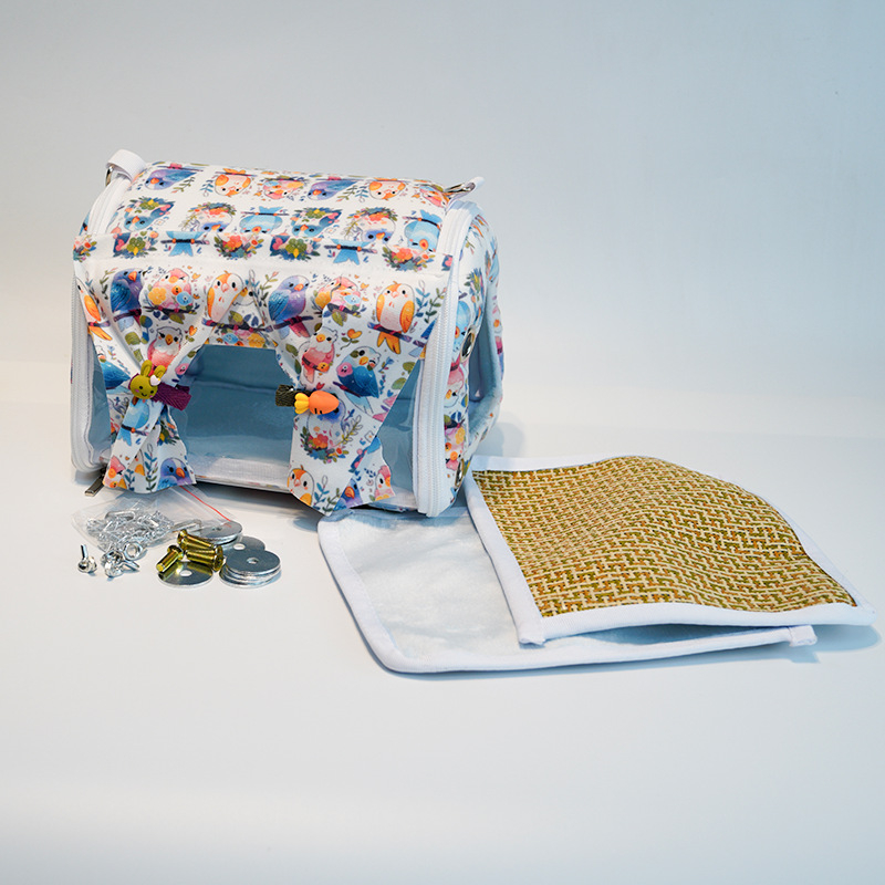 Paukščių veisimo dėžutė, aksominė medžiaga, nėra importuota