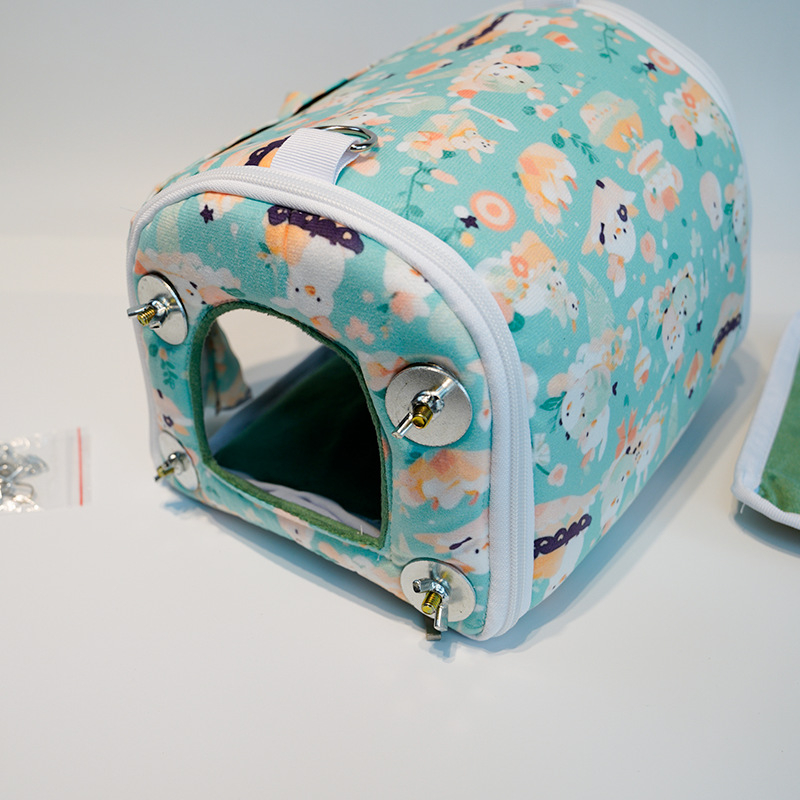 Paukščių veisimo dėžutė, aksominė medžiaga, nėra importuota