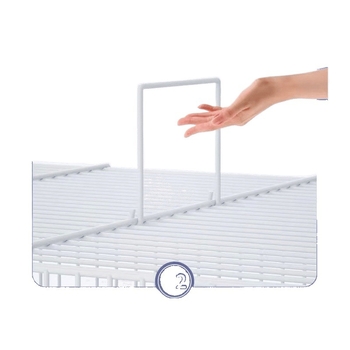 Клетка за развъждане на птици с телена конструкция, за пъдпъдъци, пилета и патици; материал: Желязо