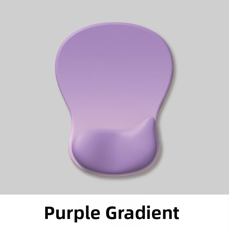 Randmepadi kummist hiirepadja — gradientne, paksenenud, libisemiskindel, ergonoomiline randmepadi; Mudel: Water style, Vorm: randmepadi, Töötlus: OEM