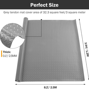 Ruili PVC антипроплъзваща се подложка за кухня, склад и търговски пространства; износоустойчива, водоустойчива, машинно пране, скандинавски стил