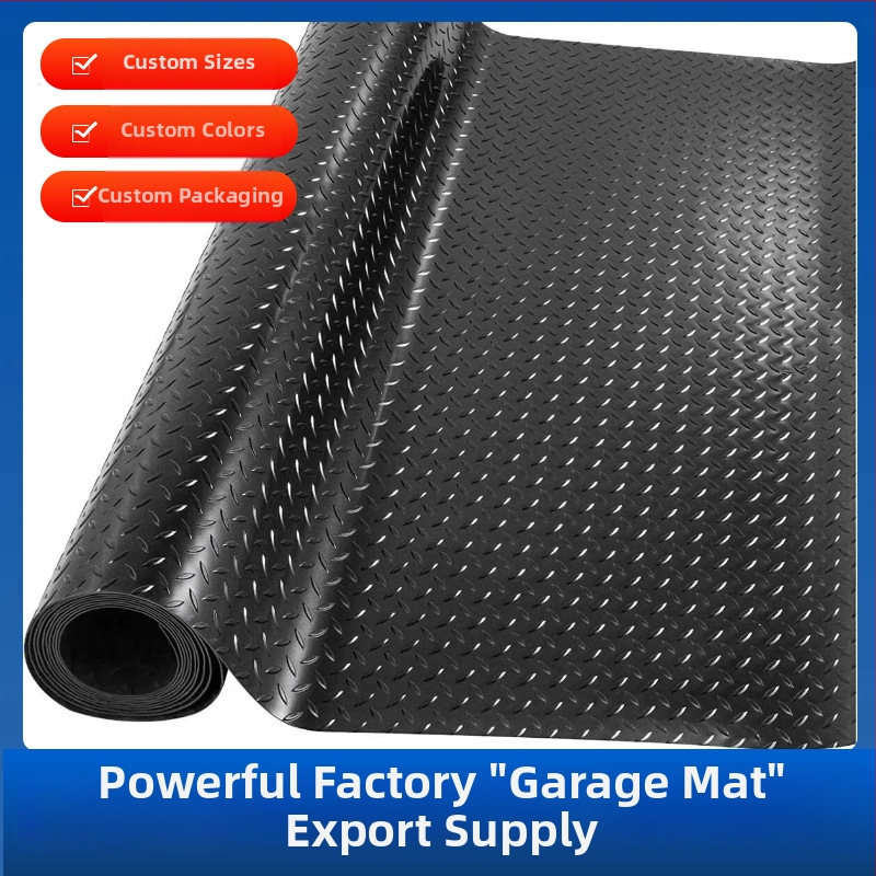 Ruili PVC neslidus grindų kilimėlis virtuvei, sandėliui ir komercinėms erdvėms; atsparus dėvėjimuisi, atsparus vandeniui, skalbiamas skalbykloje, Šiaurės šalių stilius