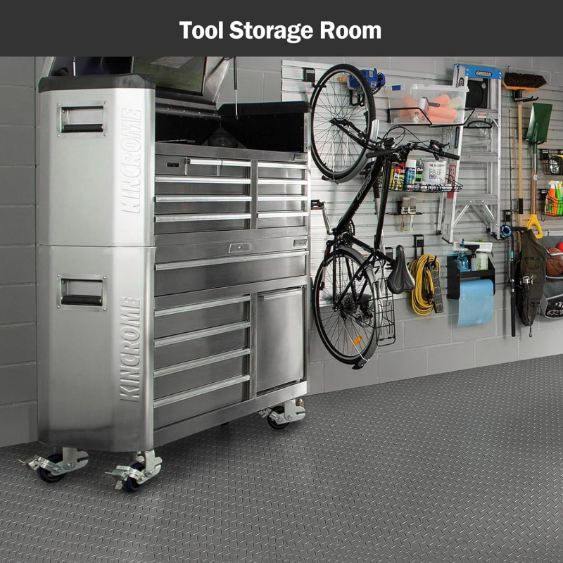 Ruili PVC антипроплъзваща се подложка за кухня, склад и търговски пространства; износоустойчива, водоустойчива, машинно пране, скандинавски стил