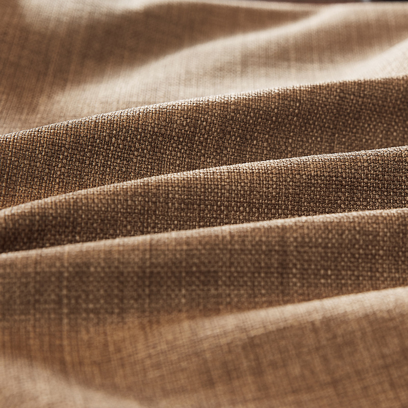 Tooli istmepadi, puuvillase ja lina kangaga, U-kujuline kujundus, uus Hiina stiil, polüesteri täidis, sobib elutoas ja restoranides