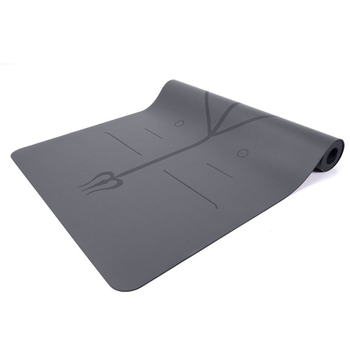 Profesionalus jogos kilimėlis, PU + natūralus kaučukas; svoris 2900 g; storis 5 mm; modelis: karikatūra; kategorija: jogos kilimėlis