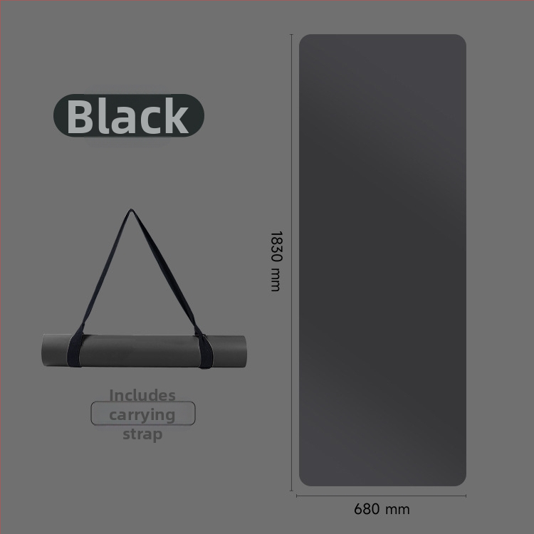 Profesionalus jogos kilimėlis, PU + natūralus kaučukas; svoris 2900 g; storis 5 mm; modelis: karikatūra; kategorija: jogos kilimėlis