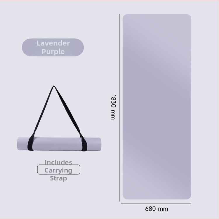 Profesionalus jogos kilimėlis, PU + natūralus kaučukas; svoris 2900 g; storis 5 mm; modelis: karikatūra; kategorija: jogos kilimėlis