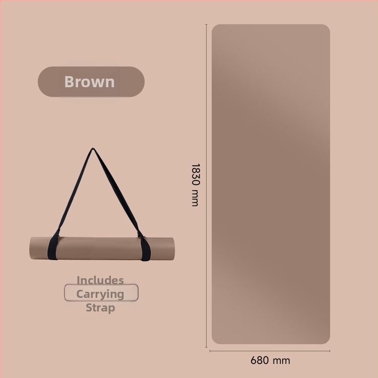 Profesionalus jogos kilimėlis, PU + natūralus kaučukas; svoris 2900 g; storis 5 mm; modelis: karikatūra; kategorija: jogos kilimėlis