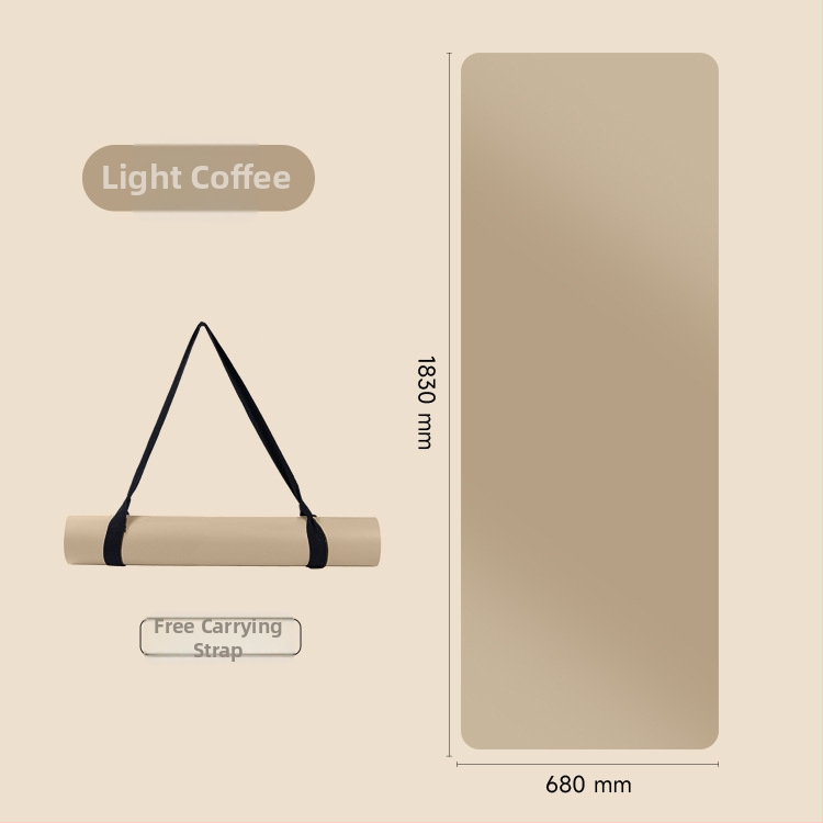 Profesionalus jogos kilimėlis, PU + natūralus kaučukas; svoris 2900 g; storis 5 mm; modelis: karikatūra; kategorija: jogos kilimėlis