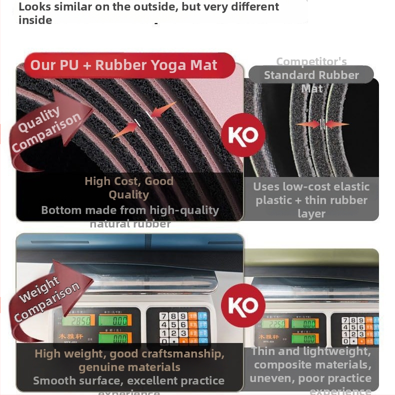 Επαγγελματικό χαλάκι γιόγκα PU + φυσικό καουτσούκ; βάρος 2900 g; πάχος 5 mm; σχέδιο: καρτούν; κατηγορία: χαλάκι γιόγκα