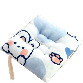 Tooli istmepadi, plüüsmaterjalist, täidis EPE, koomiksi motiiv, moodsas minimalistlik stiil, sobib elutoa, magamistuba, studij ja kontor jaoks